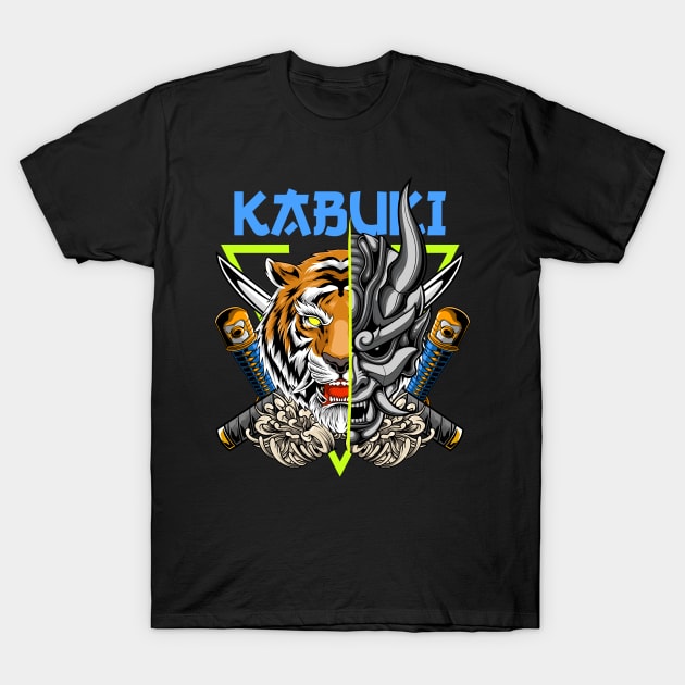 Kabuki v8 01 T-Shirt by Harrisaputra